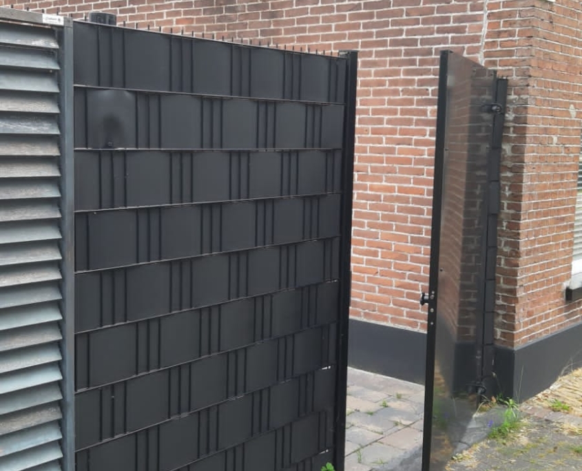 Draaipoort vlechtwerk